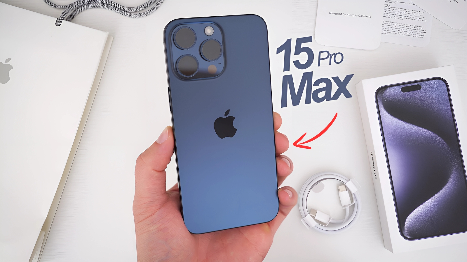 iPhone 15 Pro Max - A Titanium body smartphone launch with 48MP